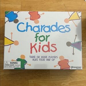 Pressman Charades for Kids Game - Colorful Edition